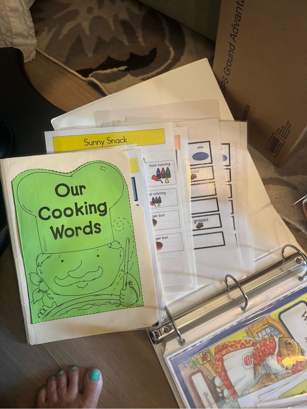 Special needs Educational Cooking Words Activity Pack and lessons - Picture 2 of 6